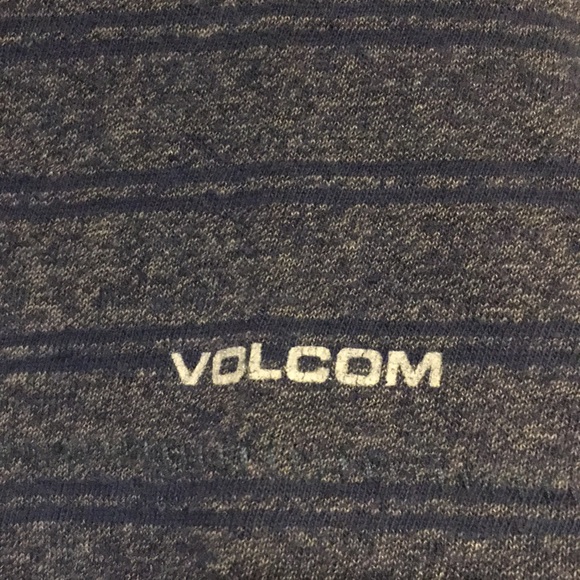Blue w/ Stripes Volcom Tshirt - Picture 3 of 4